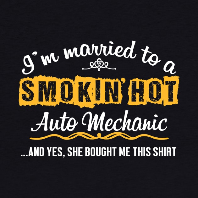 For Auto Mechanic's Husband Funny Gift by divawaddle